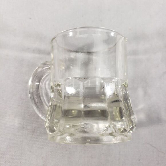 Vintage Federal Mini Beer Mug Shot Glass w/ Handle 2" Collectable - Picture 3 of 6